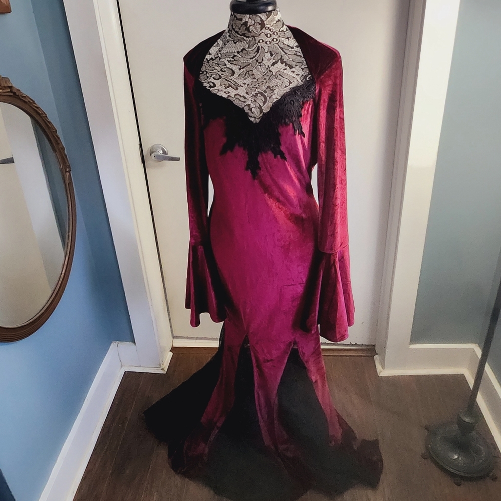 Widow Love Like Blood Maxi Dress